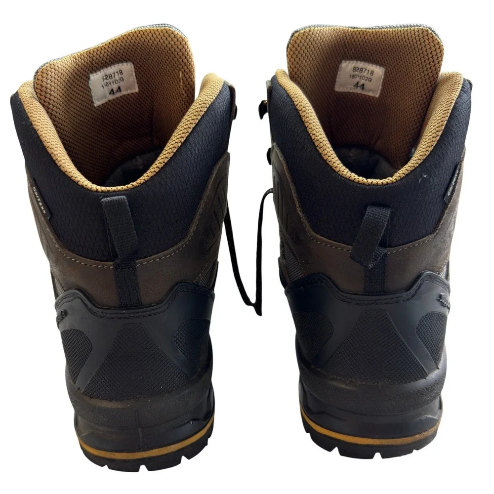 Grisport Mens Hiking Boots Brown Leather Gritex Vibram Support System EU 44